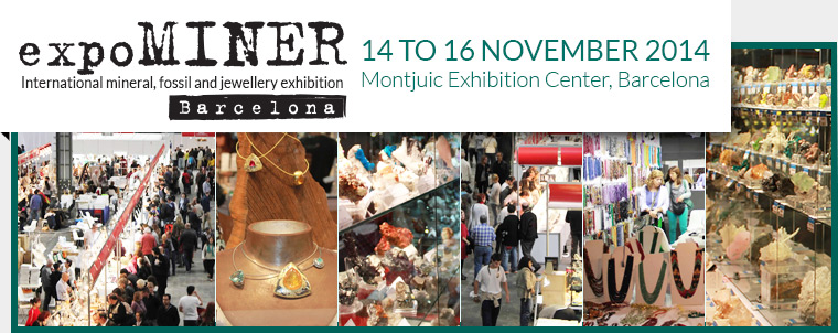 Expominer 2014, 14 to 16 November 2014 at Montjuic Exhibition Center, Bercelona