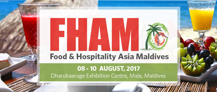 Food & Hospitality Asia Maldives 2017 | 08-10 August 2017 at Dharubaaruge Exhibition Centre, Male, Maldives