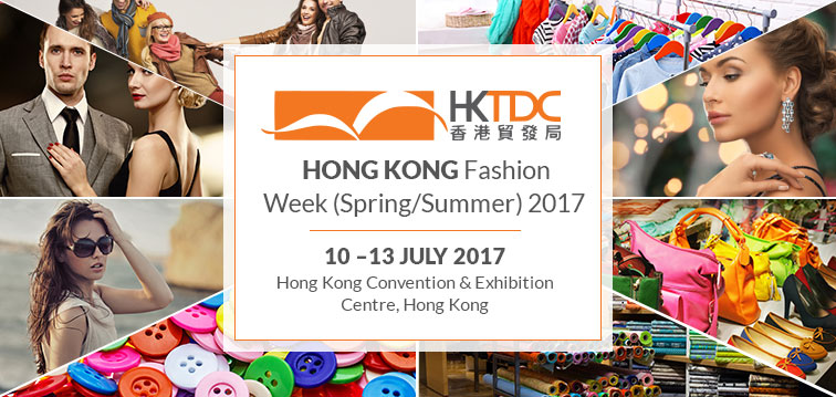 HKTDC Hong Kong Fashion Week - Spring/Summer 2017 | 10-13 July 2017 at Hong Kong Convention & Exhibition Centre, Hong Kong