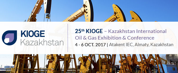 KIOGE – Kazakhstan International Oil & Gas Exhibition & Conference 2017 | 4-6 October 2017 at Atakent IEC, Almaty, Kazakhstan