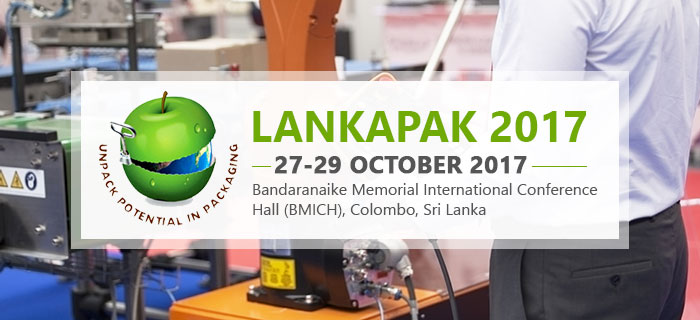 Lankapak 2017 | 27-29 October 2017 at Bandaranaike Memorial International Conference Hall (BMICH), Colombo, Sri Lanka