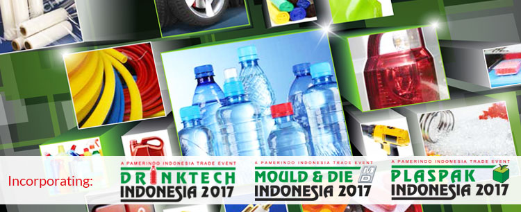 Plastic & Rubber Indonesia 2017 | 15 – 18 November 2017 at Jakarta International Expo, Indonesia
