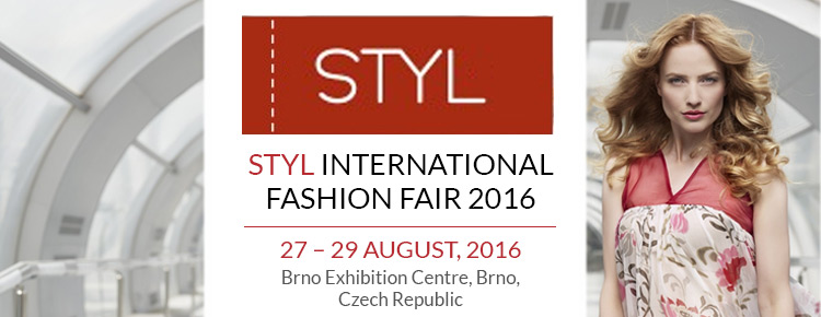 Styl - International Fashion Fair 2016 |  27 – 29 August, 2016 at Brno Exhibition Centre, Brno, Czech Republic
