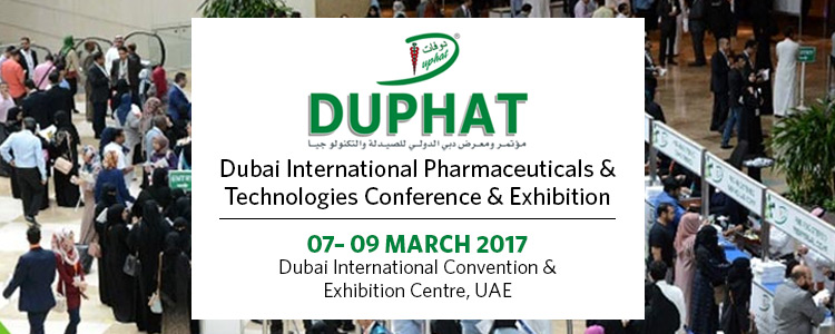 Duphat 2017 | 07– 09 March 2017 at Dubai International Convention & Exhibition Centre, UAE